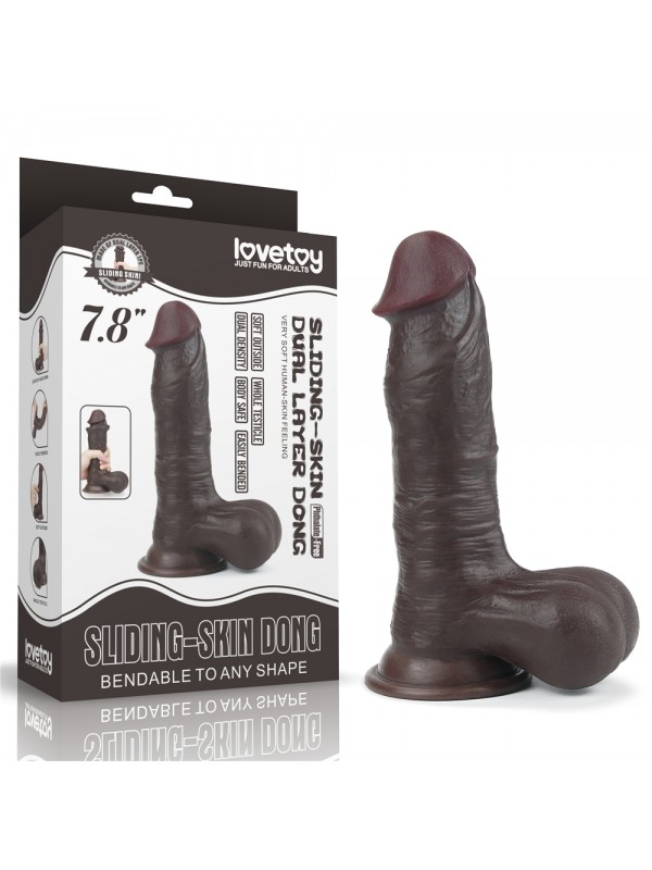 Yumuşak Çift Katmanlı Zenci Penis 20 Cm &hellip;